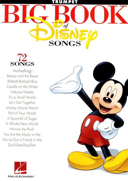 Hal Leonard Big Book Of Disney Trumpet