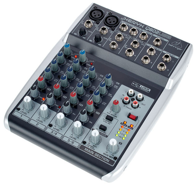 use behringer xenyx q802usb with phone