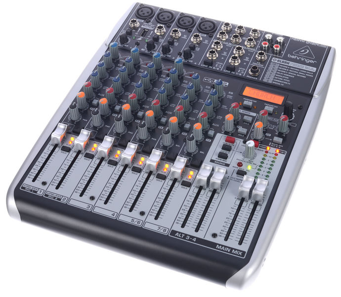 Behringer qx1204usb подключение к компьютеру