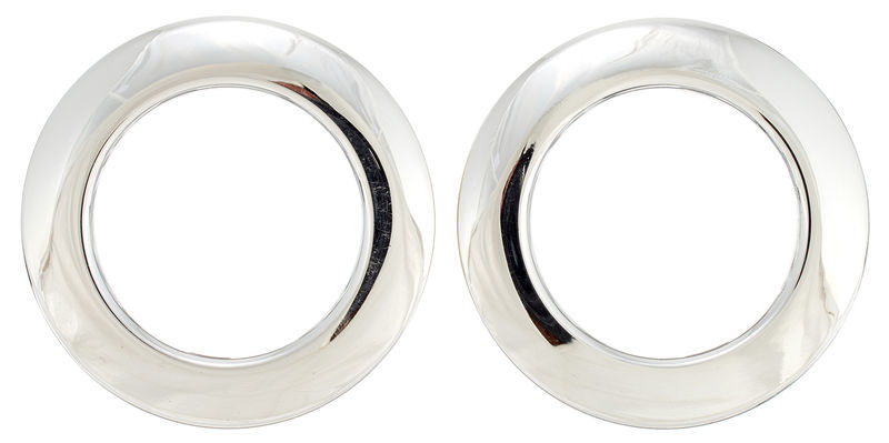 Bass Drum O's 2" Chrome round HC2