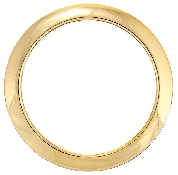 Bass Drum O's 4" Brass round HBR4