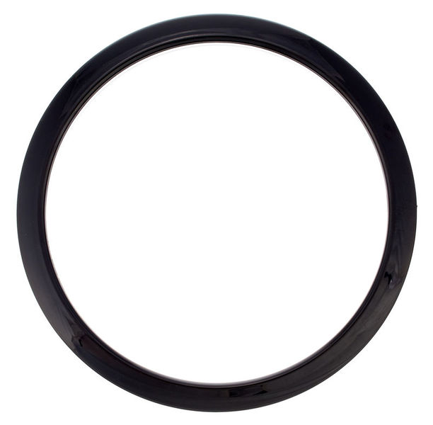 Bass Drum O's 6" Black round HBL6