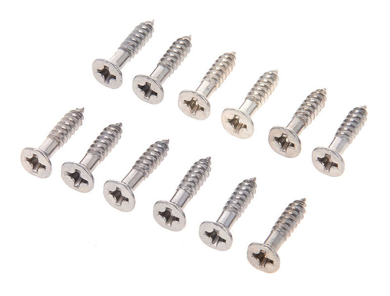 Harley Benton Parts Pickguard Screws Chrome