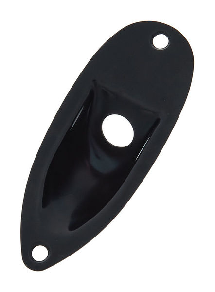 Harley Benton Parts Jack Plate Black ST