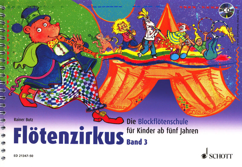 Schott Flötenzirkus 3 + CD