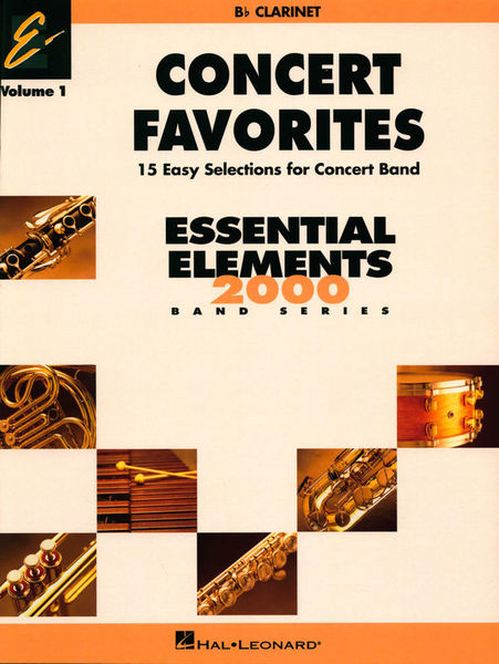 Hal Leonard Concert Favorites 1 Clarinet