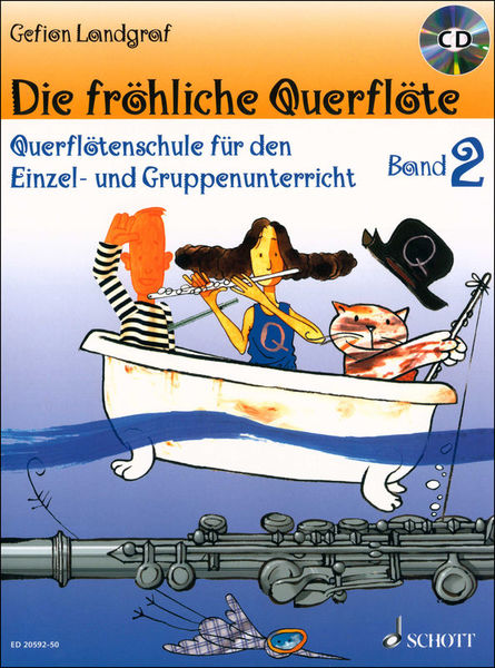 Schott Fröhliche Querflöte 2 + CD