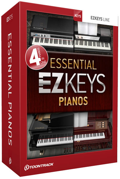 Toontrack EZkeys Essential Pianos Bundle