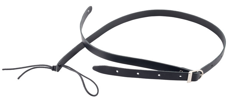Harley Benton Mandolin Leather Strap Black