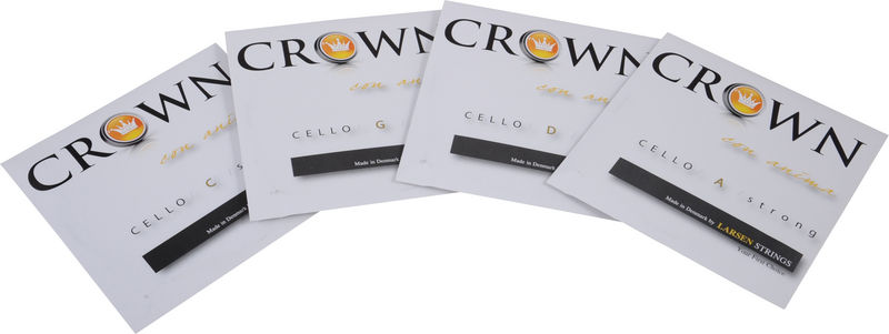 Crown By Larsen Cello Strings Set Forte 4/4