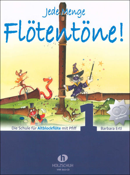 Holzschuh Verlag Jede Menge Flötentöne 1 Alt+CD