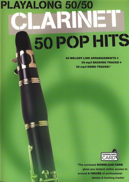 Wise Publications Playalong 50/50 - 50 Pop Klar.