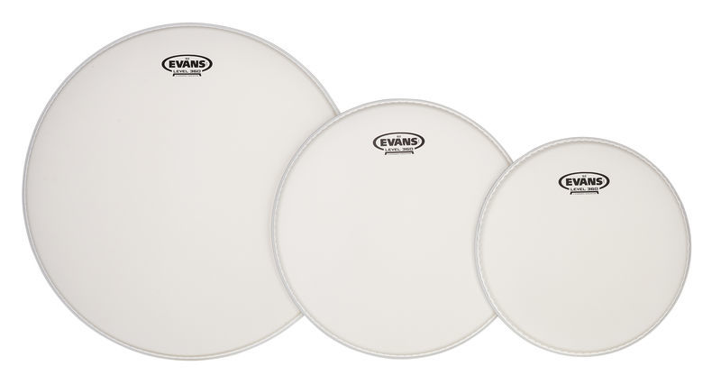 Evans G2 Fusion / Rock 2 Set Coated