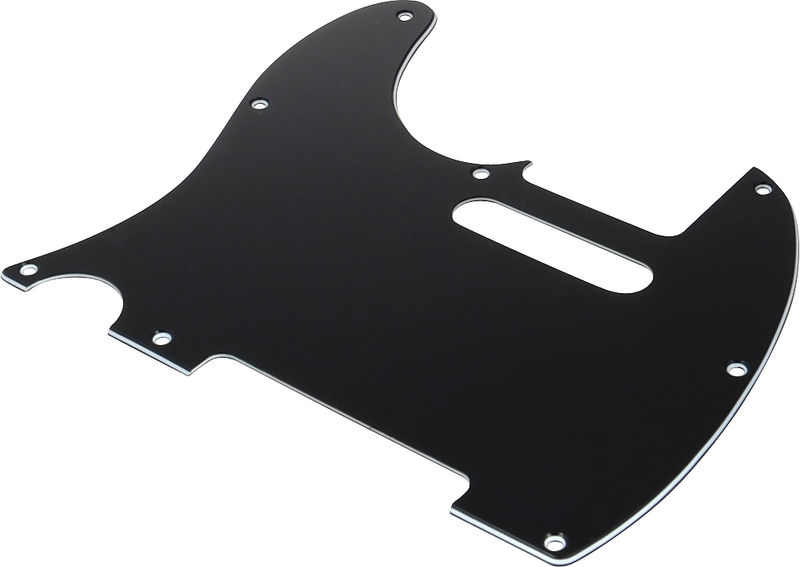Harley Benton Parts TE-Style Pickguard BK LH
