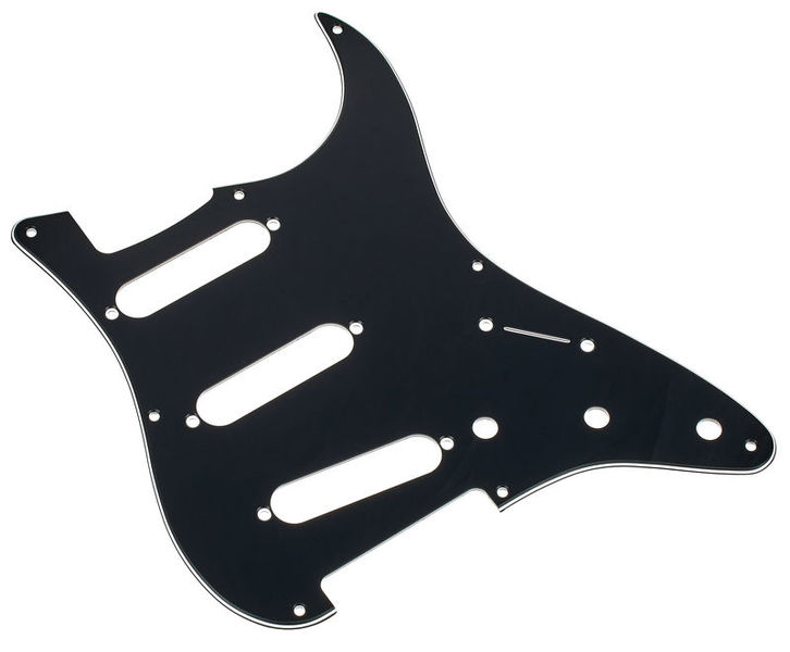 Fender Pickguard Black SSS 57