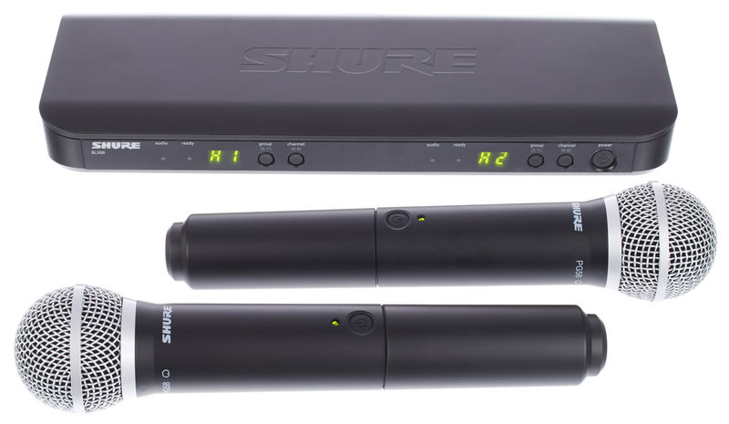 Shure BLX288/PG58 Combo Q25