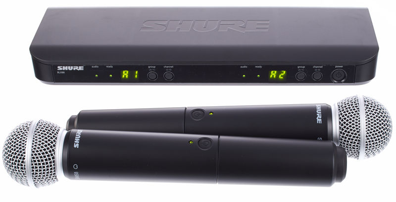 Shure BLX288/SM58 Combo Q25