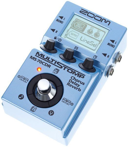 Zoom MS-70CDR/UK Guitar Effects Pedal 