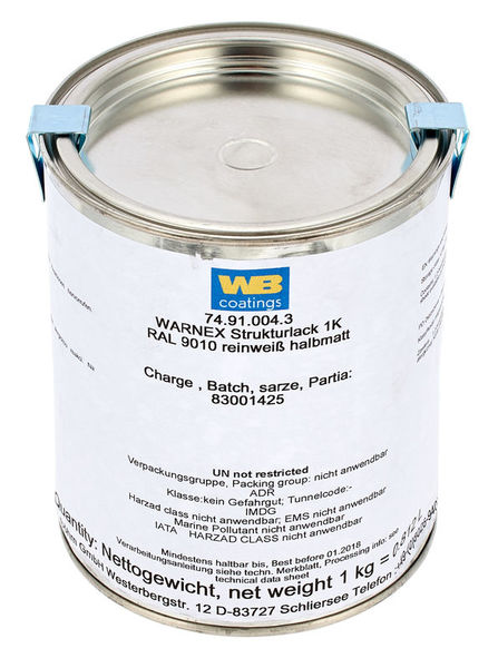 Warnex Structure Paint White 1Kg