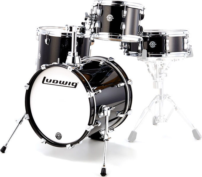 Ludwig Breakbeats Set Black Sparkle