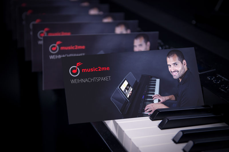 music2me Klavier Weihnachtslieder Paket