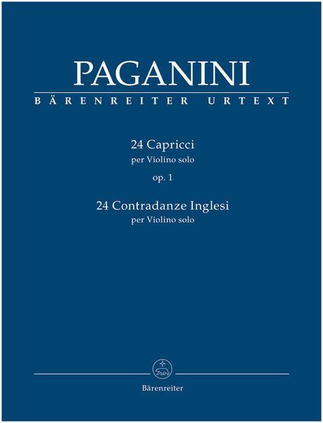 Bärenreiter Paganini 24 Capricci Violin