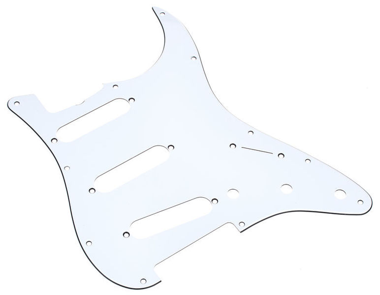 Fender Pickguard f.62Strat White