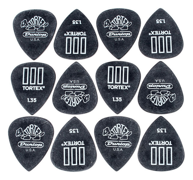Dunlop Tortex III 1.35 12pcs.