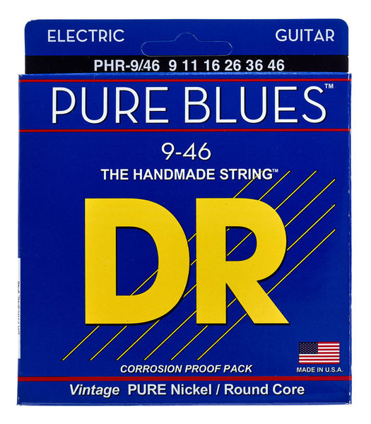 DR Strings Pure Blues Lite & Heavy 9-46