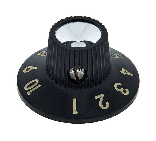 TAD Poti Knob Black/Chrome