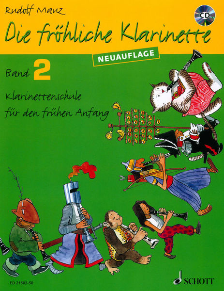 Schott Die Fröhliche Klarinette 2 +CD