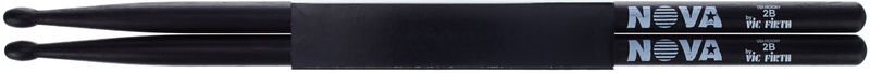 Vic Firth 2BB Nova Hickory Wood Black