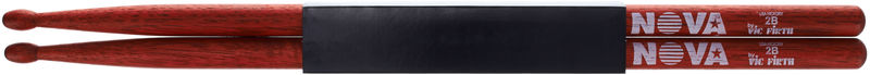 Vic Firth 2BR Nova Hickory Wood Tip Red
