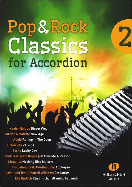 Holzschuh Verlag Pop Rock Classics Accordion 2