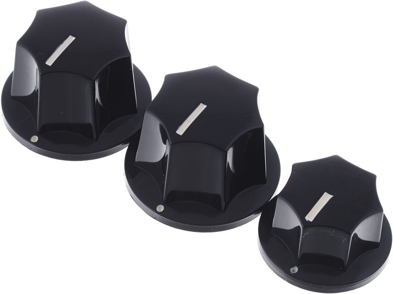 Harley Benton Parts J-Style Poti Set BK