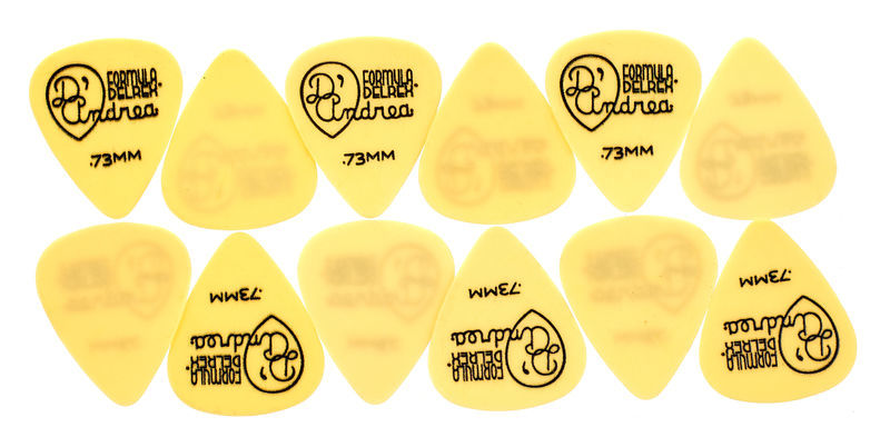 dAndrea Formula Delrex 73mm Pick Set