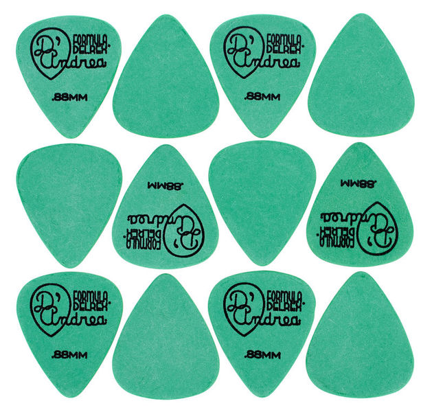 dAndrea Formula Delrex 88mm Pick Set