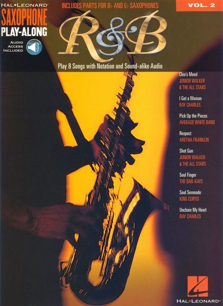 Hal Leonard Sax Play Along R&B