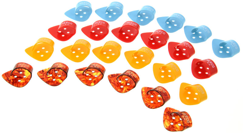 Dunlop Herco Thumb Picks Set X-Heavy
