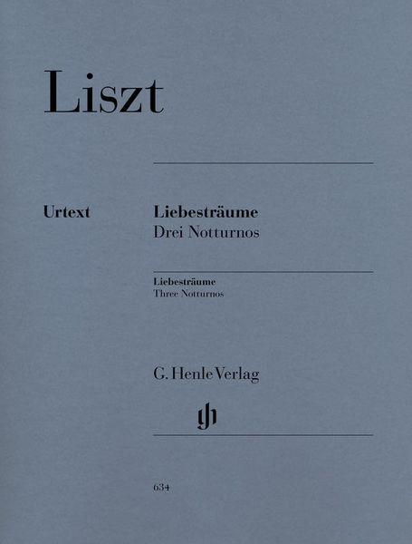 Henle Verlag Liszt Liebesträume Notturnos