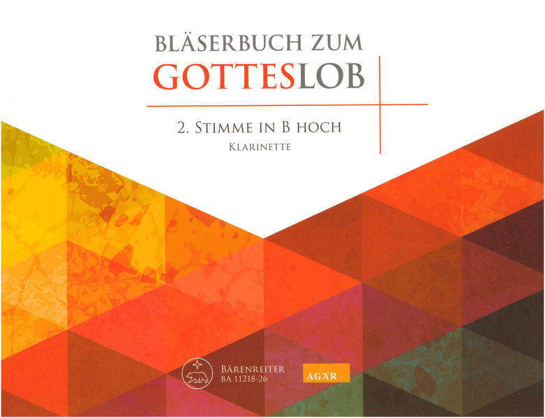 Bärenreiter Bläser Gotteslob 2 B High