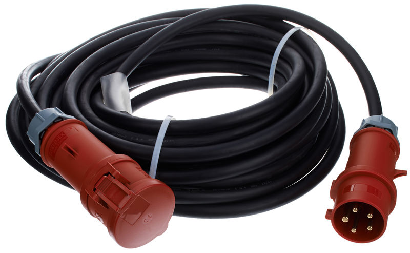 Stairville CEE RubberCable 32A 4,0mm² 5m