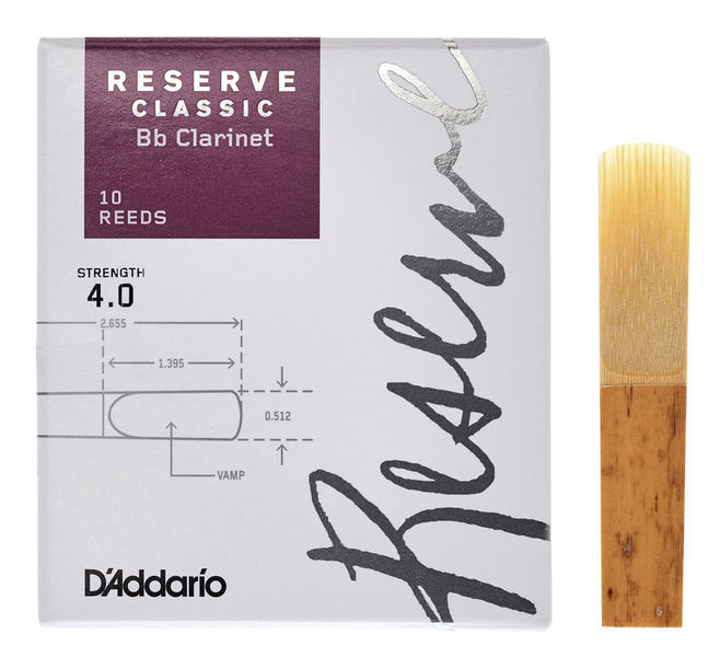 DAddario Woodwinds Reserve Clarinet Classic 4.0