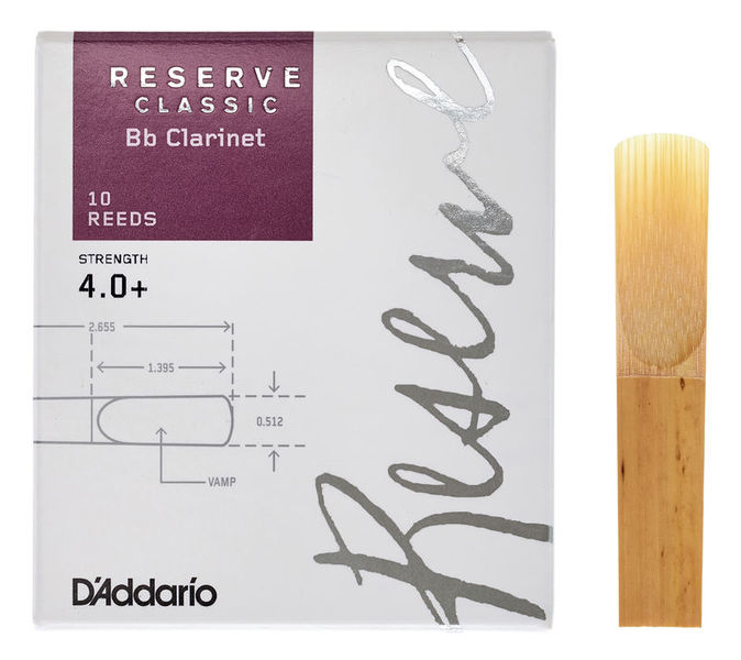 DAddario Woodwinds Reserve Clarinet Classic 4.0+