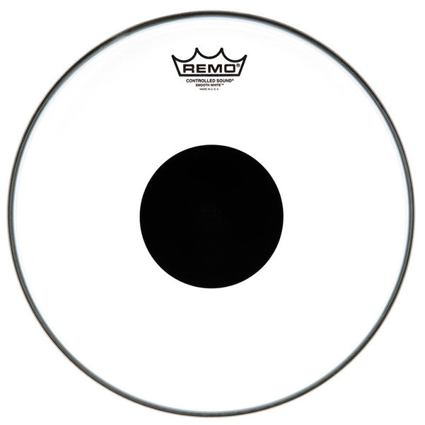 Remo 13" CS White Smooth