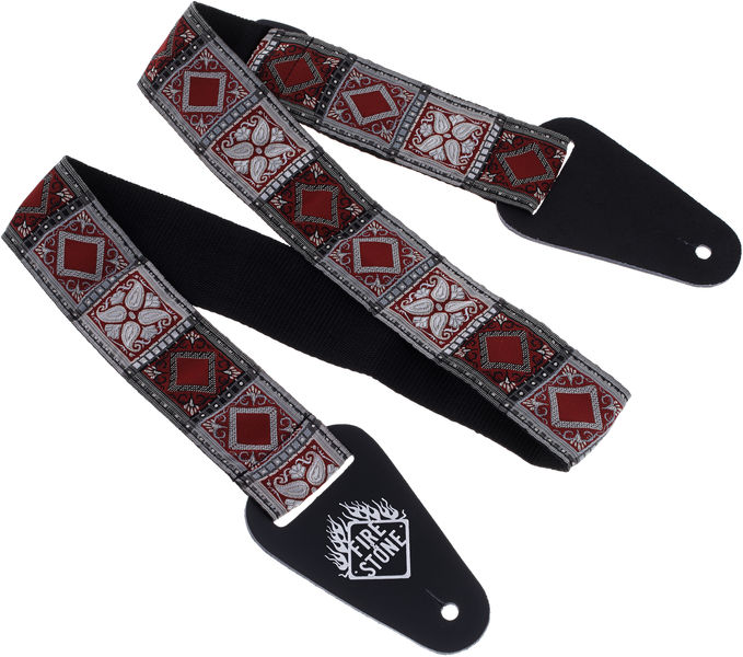 Fire & Stone Folk Edition Strap RD/SV/BK