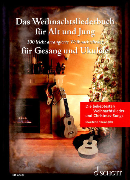 Schott Weihnachtsliederbuch Ukulele