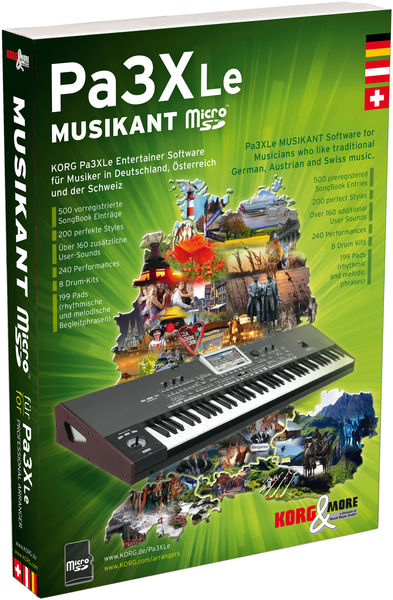 Korg PA-3XLe Musikant SD Dongle