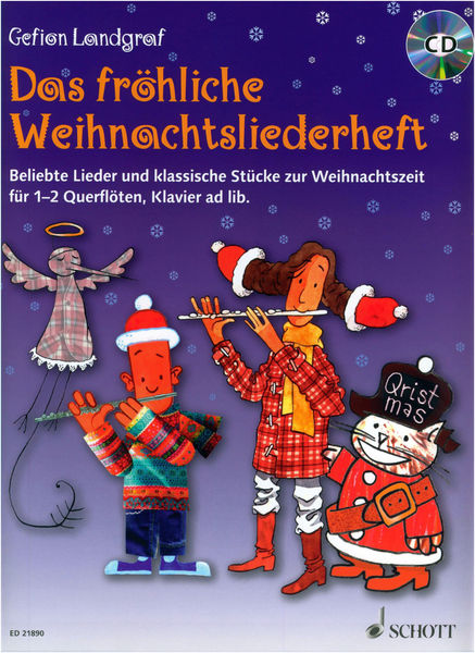 Schott Fröhliche Weihnachtslieder Fl