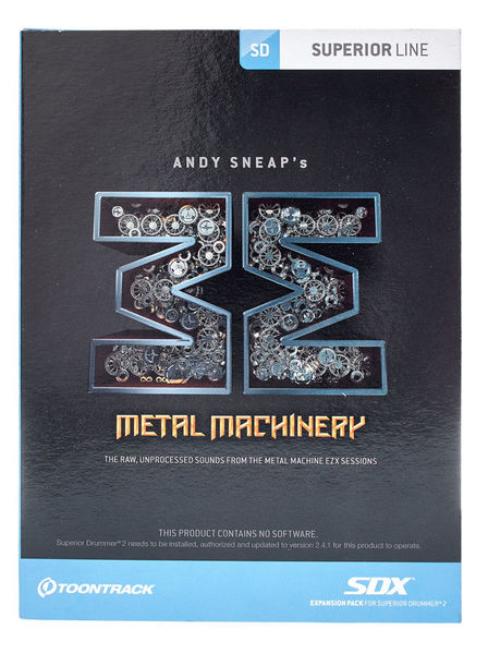 Toontrack SDX Metal Machinery